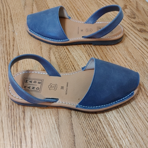 Hand Made (brand) Spanish Sandals Sz38 - Picture 2 of 2